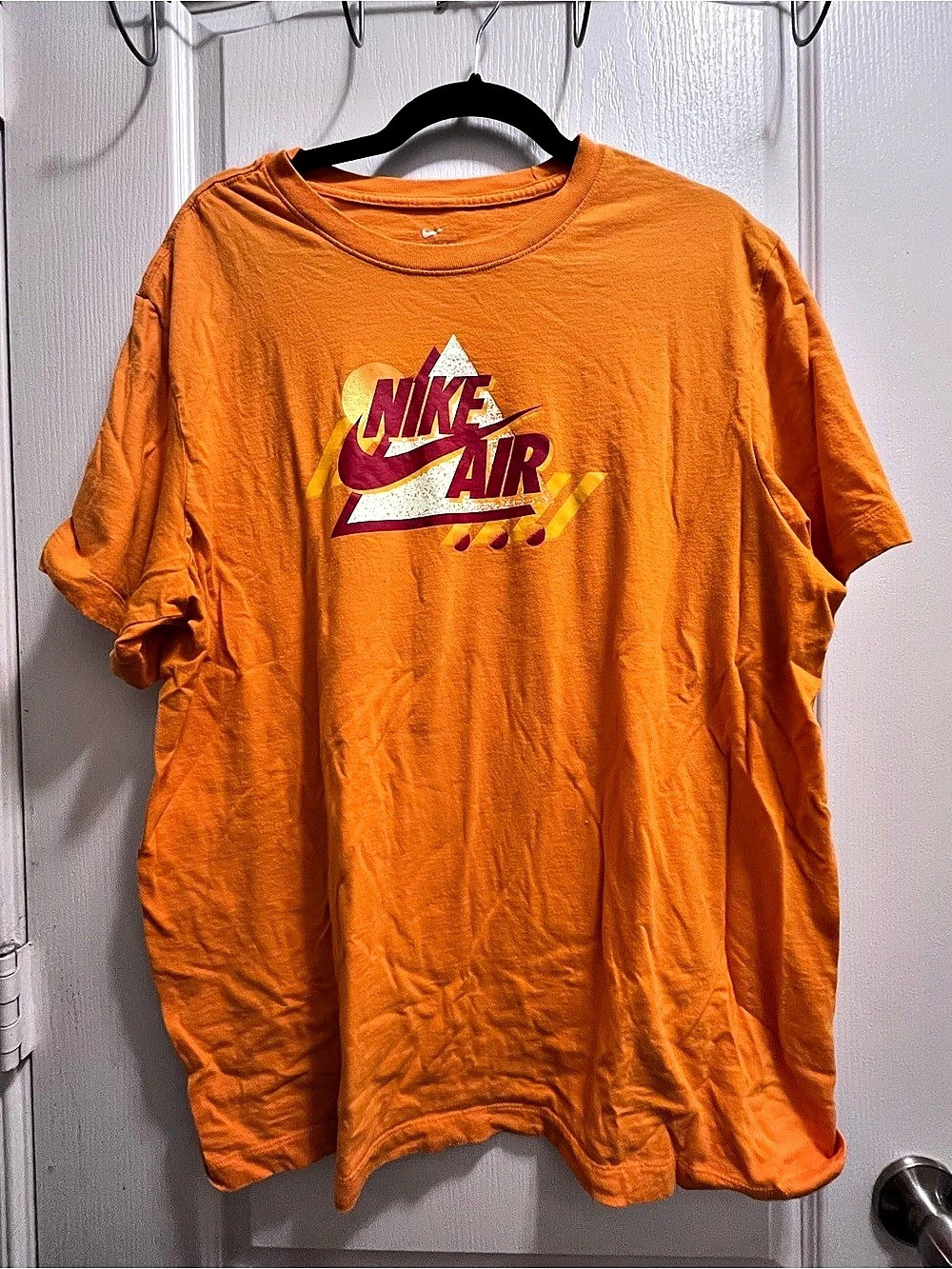 Nike Air Graphic Orange XL Tee